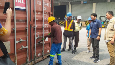 Satgas Pangan Polri Bersama Tim Gabungan Bea Cukai