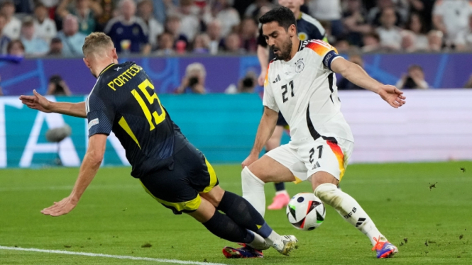 Jerman vs Skotlandia di EURO 2024