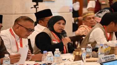 Anggota Timwas Haji DPR RI Diah Pitaloka di Makkah, Arab Saudi