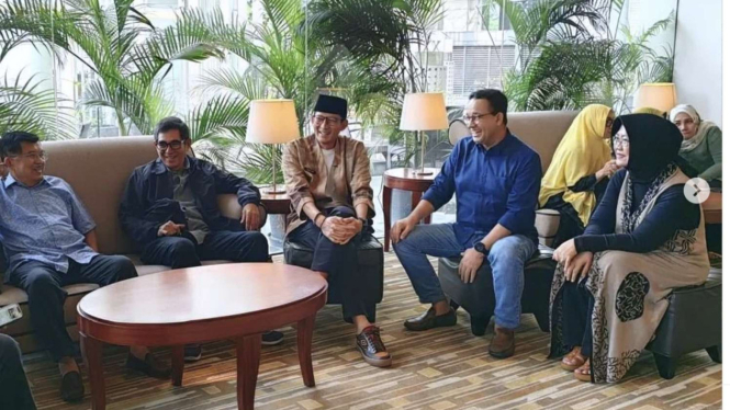 Jusuf Kalla, Hamdan Zoelva, Sandiaga Uno, Anies Baswedan dan SIti Zuhro