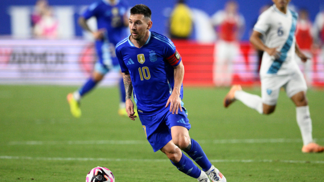 Megabintang Timnas Argentina, Lionel Messi