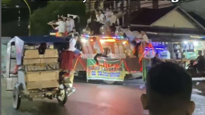  Rombongan Remaja Terjatuh Usai Pawai Takbiran Idul Adha di Sibolga