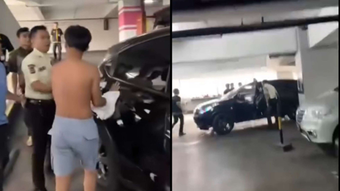 Sepasang Kekasih Diduga Mesum di Basement