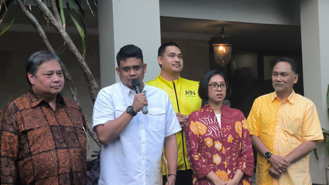 Wali Kota Medan sekaligus menantu Presiden RI Joko Widodo (Jokowi), Bobby Nasution di Widya Chandra, Jakarta Selatan, Rabu, 19 Juni 2024