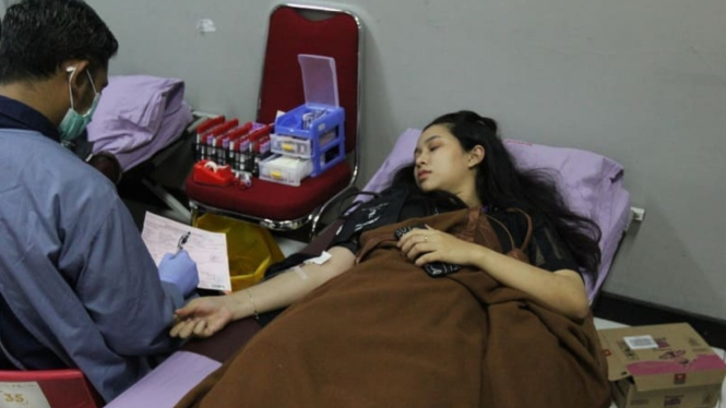Donor darah.