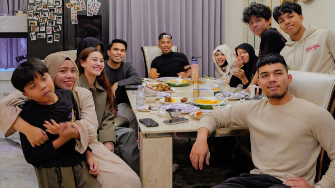 Aaliyah Massaid dan Keluarga Halilintar