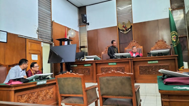 Ruang sidang PN Jakarta Selatan