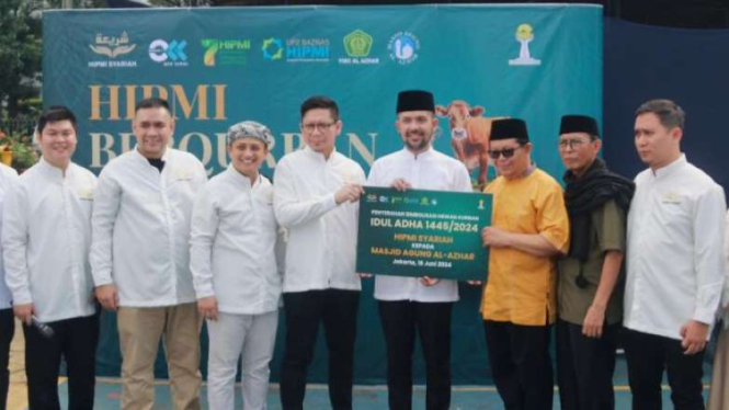 HIPMI Syariah bagikan paket hewan kurban