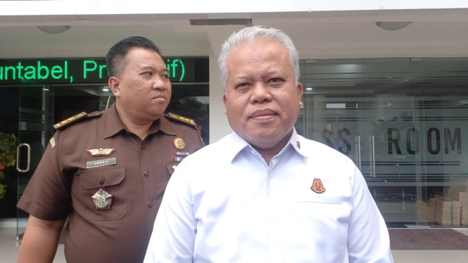 Kepala Pusat Penerangan Hukum (Kapuspenkum) Kejagung, Harli Siregar, 