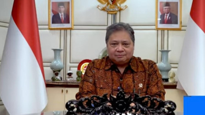 Menteri Koordinator Bidang Perekonomian Airlangga Hartarto 