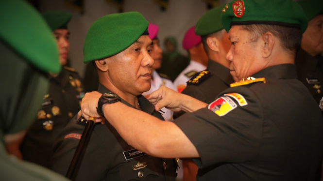 VIVA Militer: Serah terima 4 pejabat utama Kodam Brawijaya 