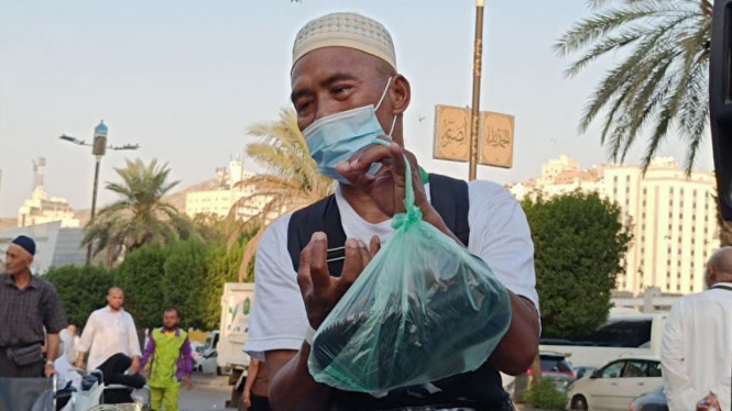 Abu Bakar, jemaah haji asal Deli Serdang