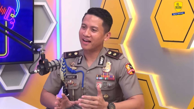 Asisten Ajudan Jokowi Kompol Syarif