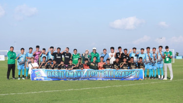Ponpes Darul Amanah ikuti turnamen sepakbola Bali 7s