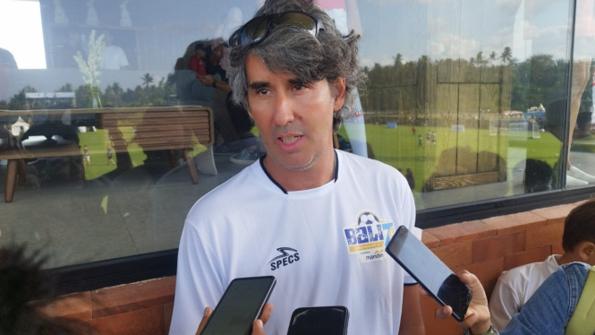Pelatih Bali United FC Stefano Cugurra