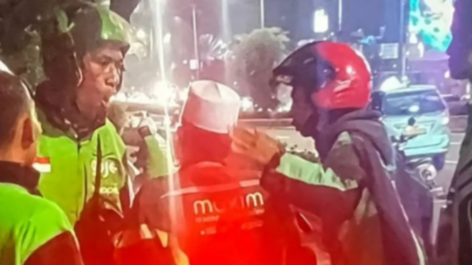 Oknum ojol Maxim lakukan kekerasan terhadap anak-anak