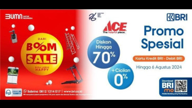 Promo spesial BRI di ACE Hardware 