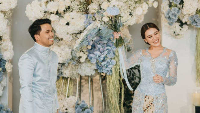 Thariq Halilintar dan Aaliyah Massaid