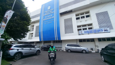 Kantor Disdik Sumut, di Kota Medan.(B.S.Putra/VIVA)
