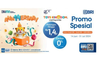Borong Mainan Edukatif Favorit Si Kecil dengan Promo Spesial BRI di Toys Kingdom