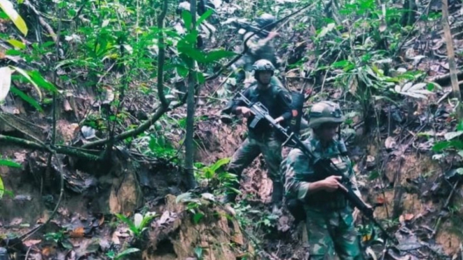 VIVA Militer: Prajurit TNI AD buru pemberontak OPM di Hutan Sifat, Maybrat