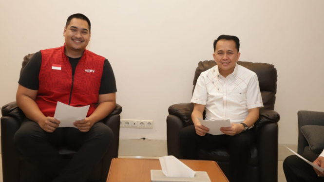 Menpora Dito dan Pj Gubernur Sumut, Agus Fatoni
