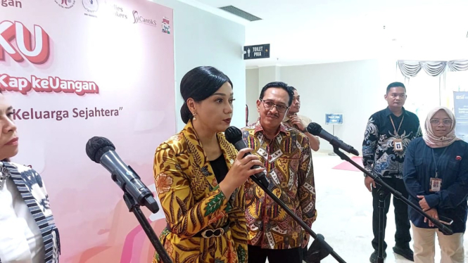 Kepala Eksekutif Pengawas Perilaku Pelaku Usaha Jasa Keuangan, Edukasi, dan Pelindungan Konsumen OJK Friderica Widyasari Dewi