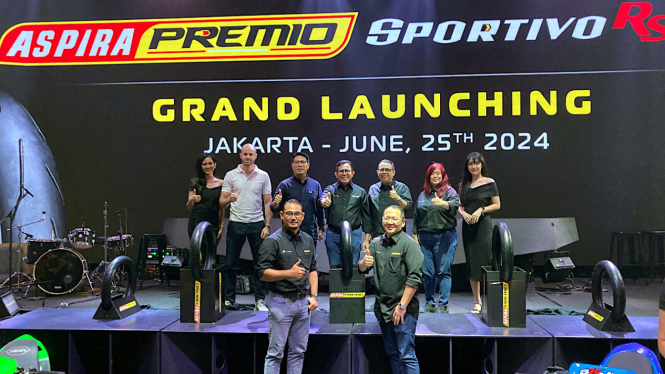 Acara peluncuran ban Aspira Premio Sportivo RS-01