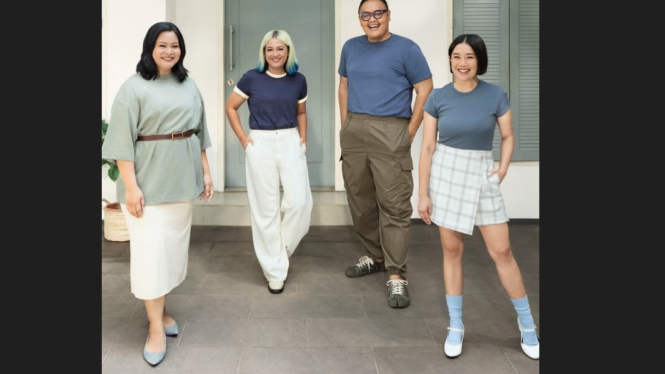 Padu padan gaya dengan tshirt
