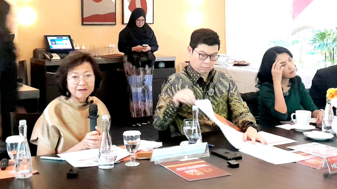 [dok. Direktur Eksekutif Indonesian Petroleum Association (IPA), Marjolijn Wajong, dalam diskusi di kawasan Kebayoran Baru, Jakarta Selatan, Rabu, 26 Juni 2024]