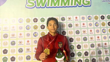 Perenang Indonesia di di ASEAN University Games 2024, Farrel Armandio