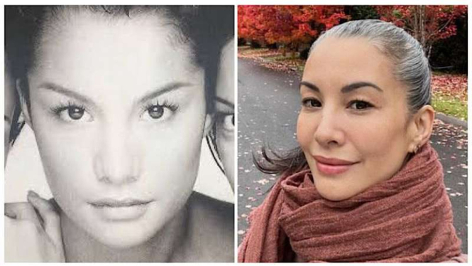 Nadya Hutagalung dulu dan sekarang