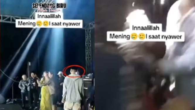 Pria nyawer  biduan