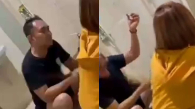 Seorang ASN Kemenkumham Terciduk Nyabu di Toilet Bareng Wanita di Toilet
