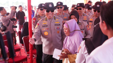 SSDM Polri gelar bakti sosial dalam rangka HUT Bhayangkara ke-78