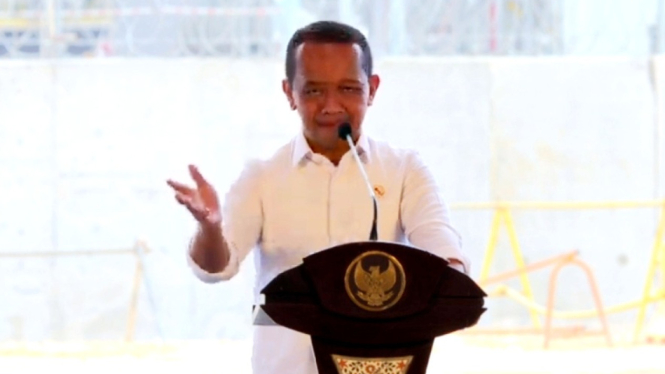 Menteri Investasi Bahlil Lahadalia [dok. YouTube Freeport Indonesia]