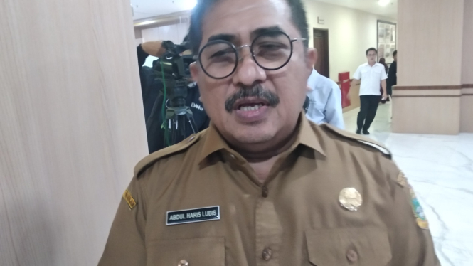 Kadisdik Sumut, Abdul Haris Lubis.(B.S.Putra/VIVA)