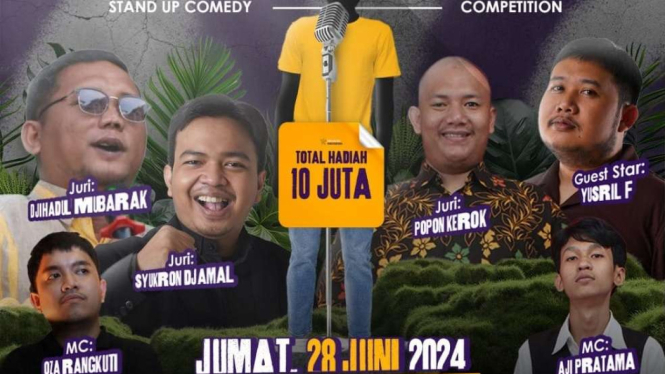 Majelis Lingkungan Hidup PP Muhammadiyah Gelar Standup Komedi soal Lingkungan