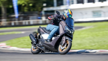 Test ride Yamaha NMAX Turbo di Sirkuit Sentul, Bogor