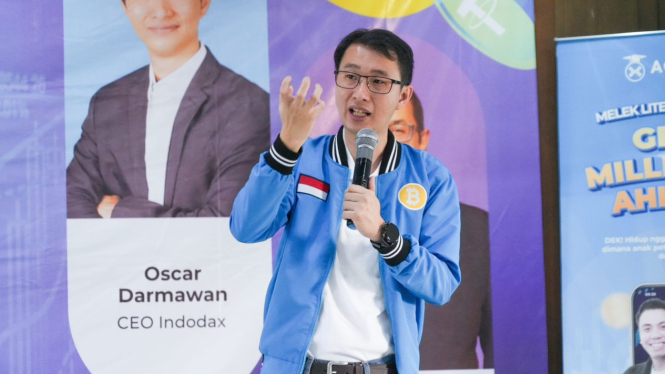 [dok. Chief Executive Officer (CEO) Indodax, Oscar Darmawan]