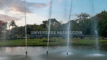 Kampus Unhas Makassar. 