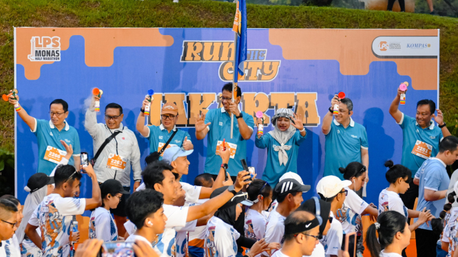 Run The City jelang LPS Half Marathon