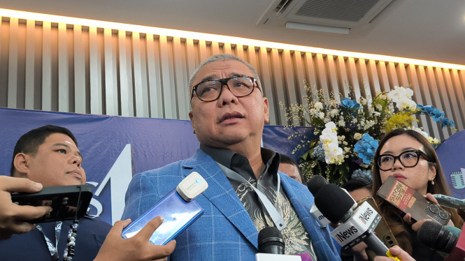 Waketum Partai Nasdem, Ahmad Ali di Kantor DPP PAN, Jakarta Selatan, Sabtu, 29 Juni 2024