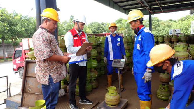 Pertamina Patra Niaga Cek Berkala SPBE di Sumut. (dok Pertamina)