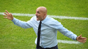 Pelatih Timnas Italia, Luciano Spalletti.