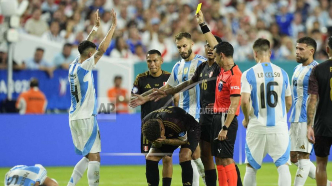 Timnas Argentina Vs Peru