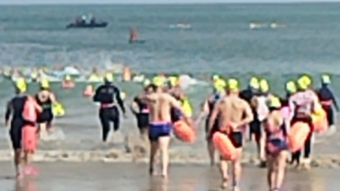 Festival Open Water Swimming 2024 di Pantai Jimbaran,Bali
