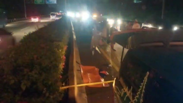Polisi evakuasi bocah tewas di Tol Cijago Depok