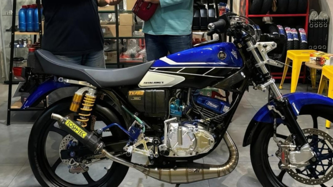 Viral motor Yamaha RX-King laku Rp 200 Juta