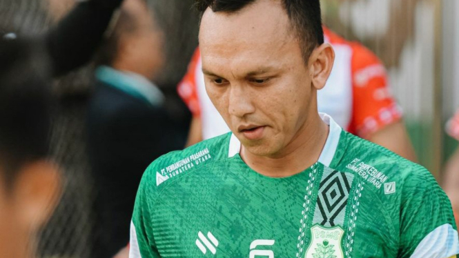 Pemain PSMS lanjutkan kontraknya, Rachmad Hidayat.(dok PSMS Medan)